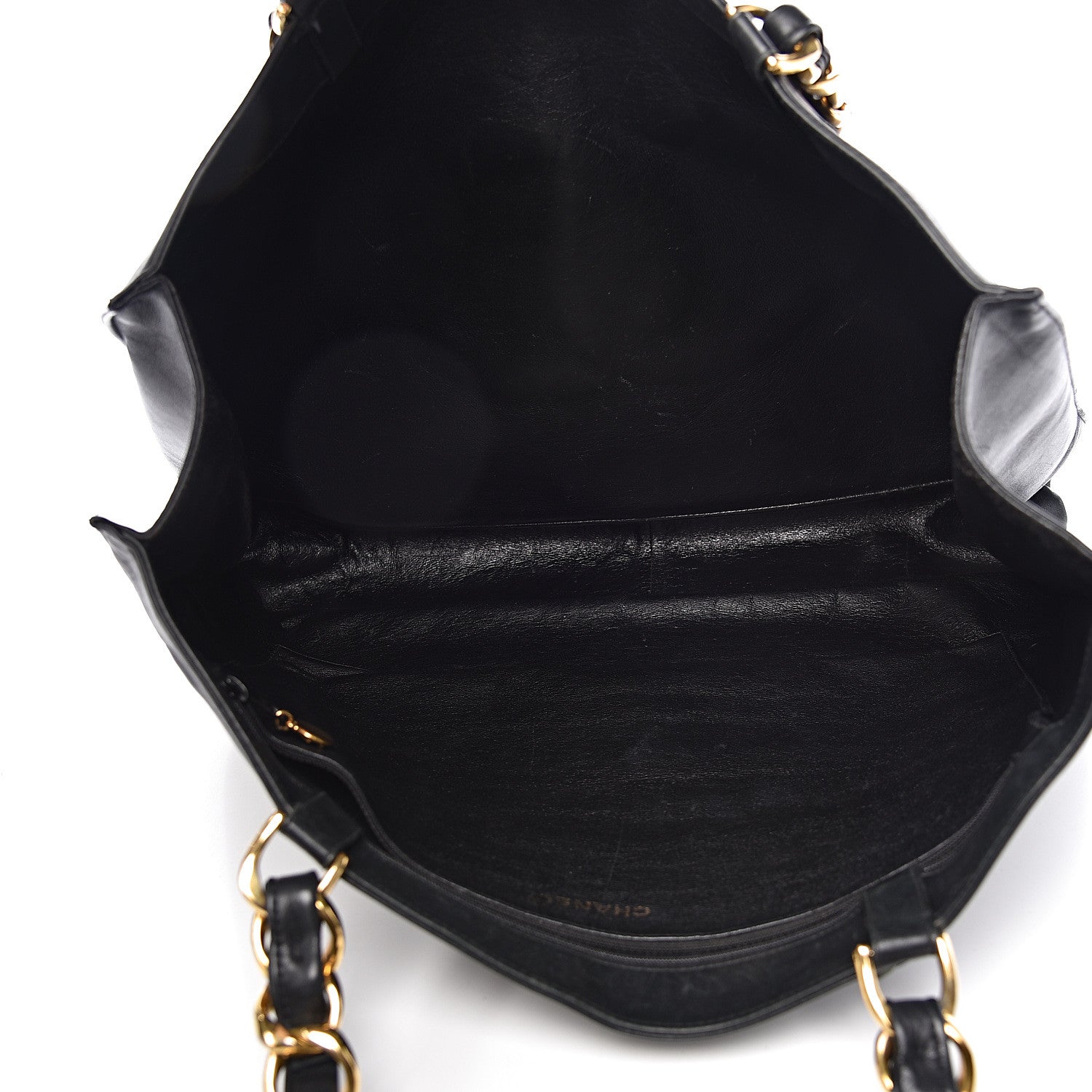 Chanel Calfskin CC Tote Black 5 of 19