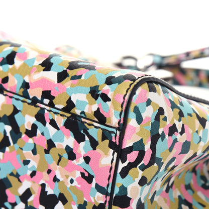 Fendi Vitello Seta Plexiglass Granite Mini Peekaboo Iconic Satchel Multicolor 14 of 15
