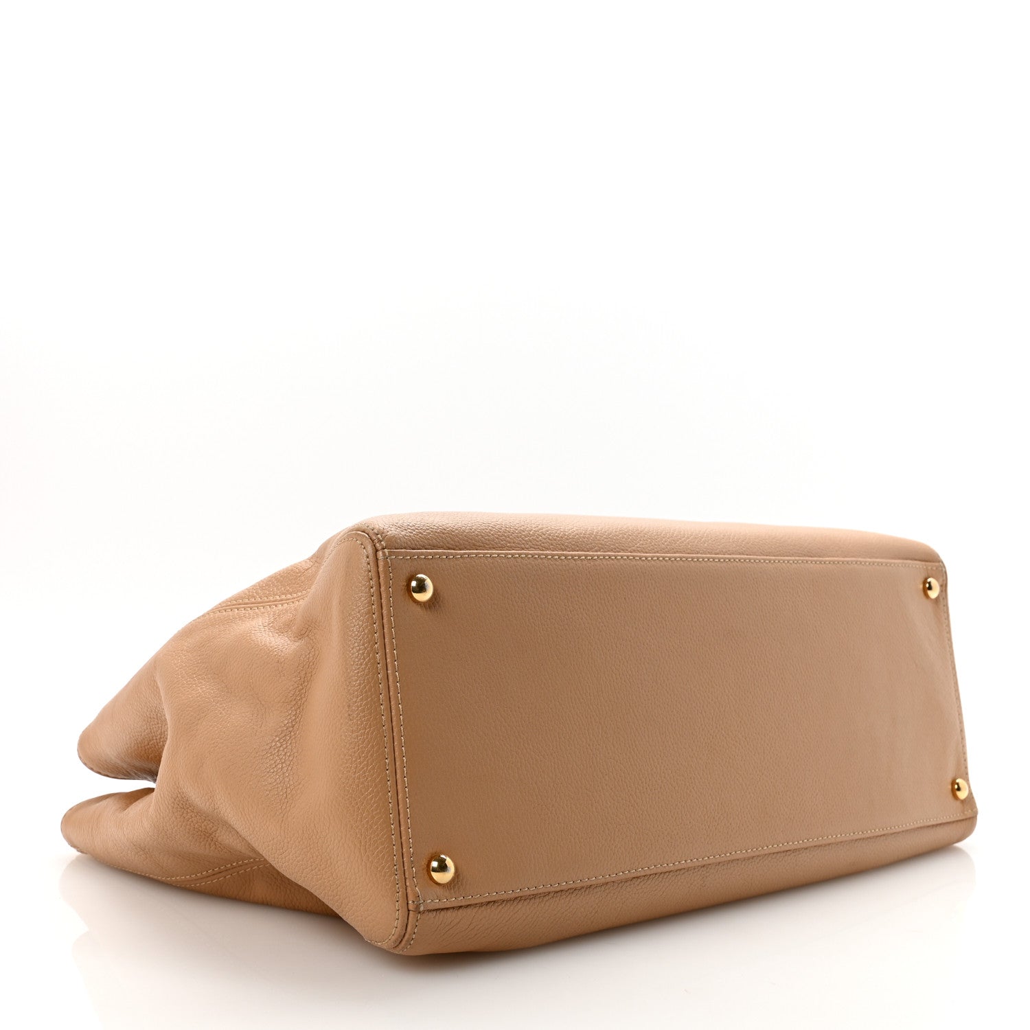 Chanel Calfskin Cerf Executive Shopper Tote Beige 4 of 10