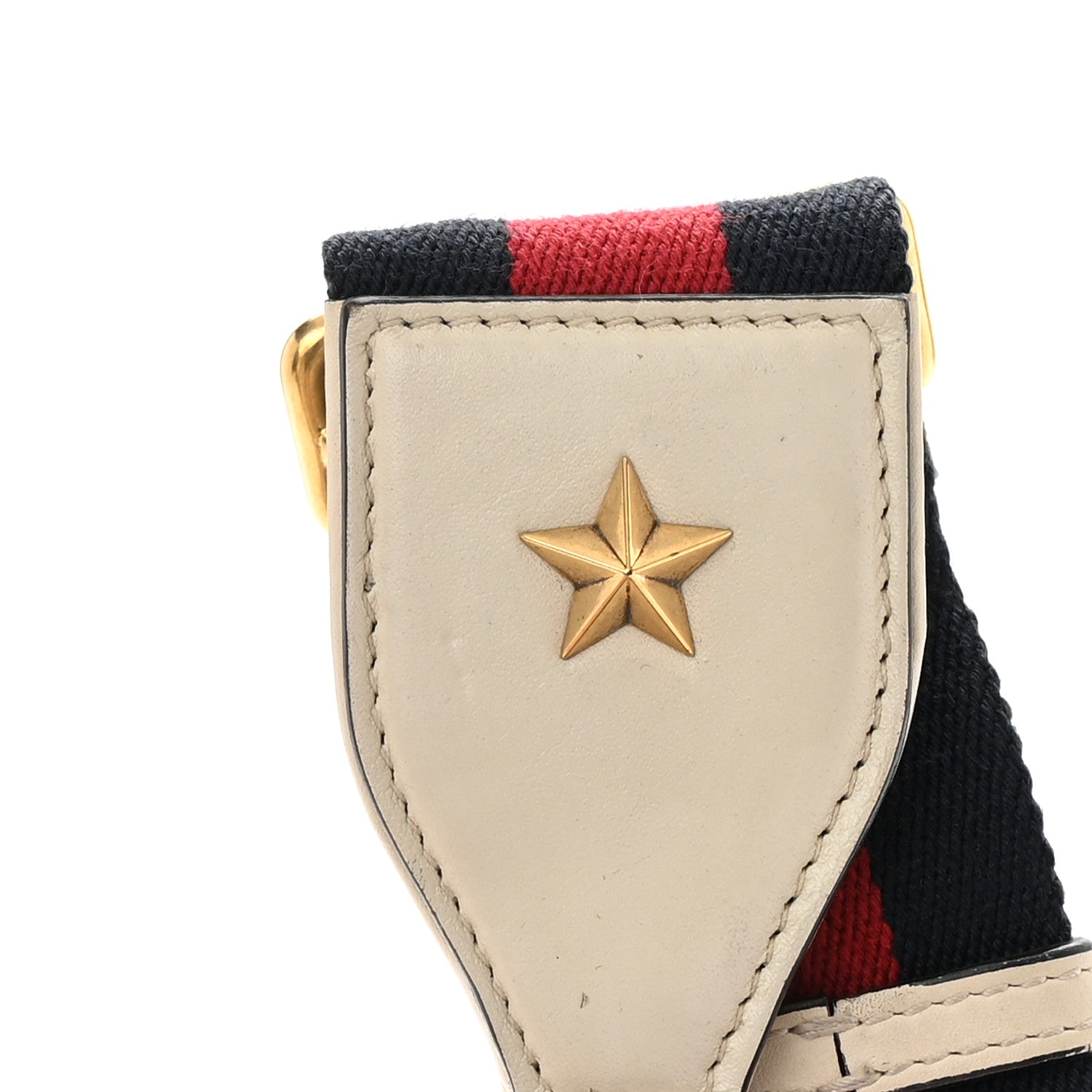 Gucci Calfskin Bamboo Web Medium Dionysus Top Handle Bag White Blue Hibiscus Red 19 of 19
