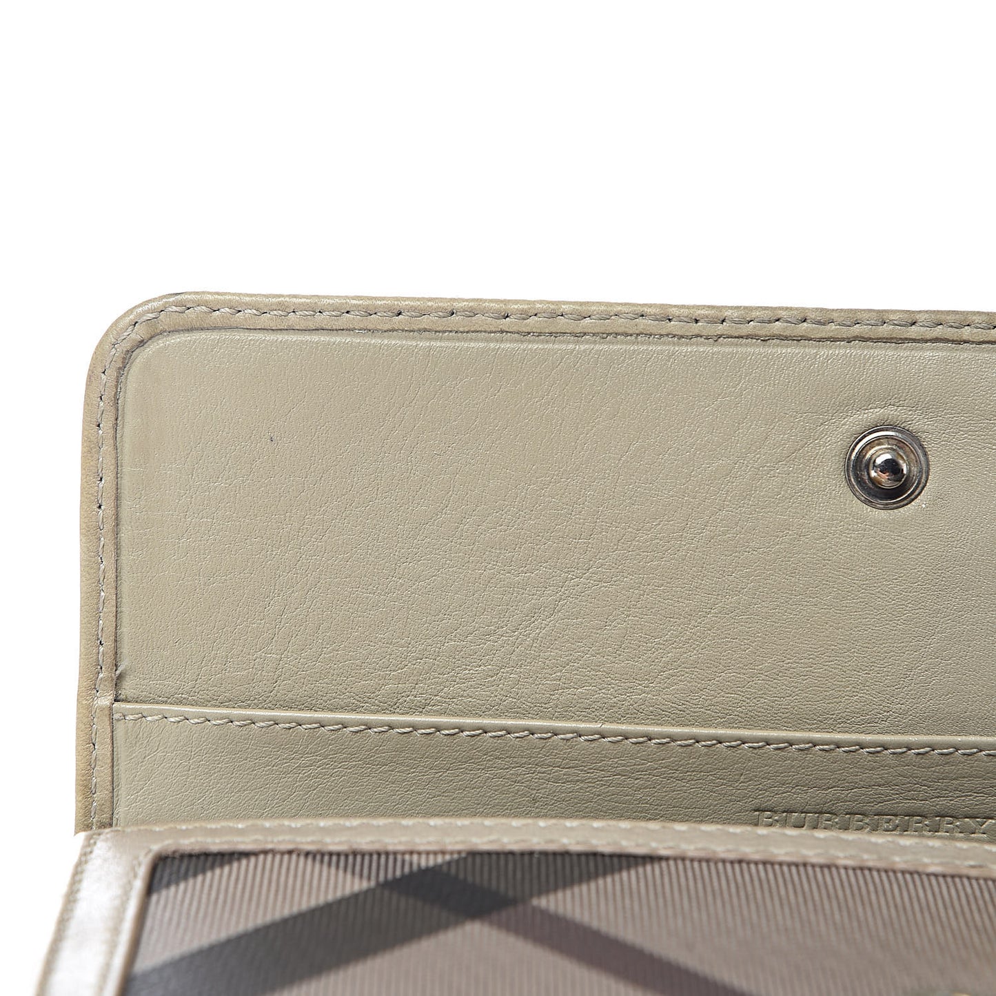 Smoked Check Continental Wallet Trench