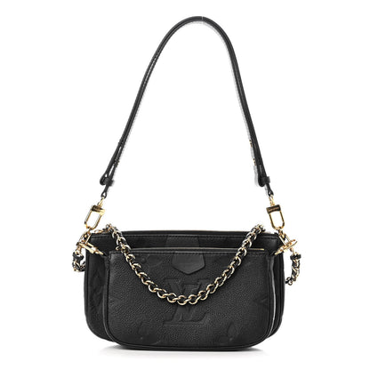 Louis Vuitton Empreinte Monogram Giant Multi Pochette Accessories Black 1 of 10
