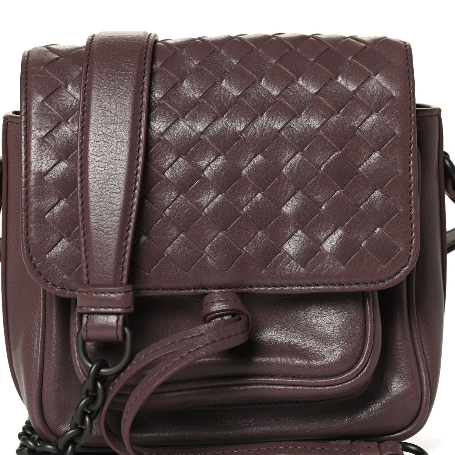 Bottega Veneta Nappa Intrecciato Mini Saddle Crossbody 7 of 11