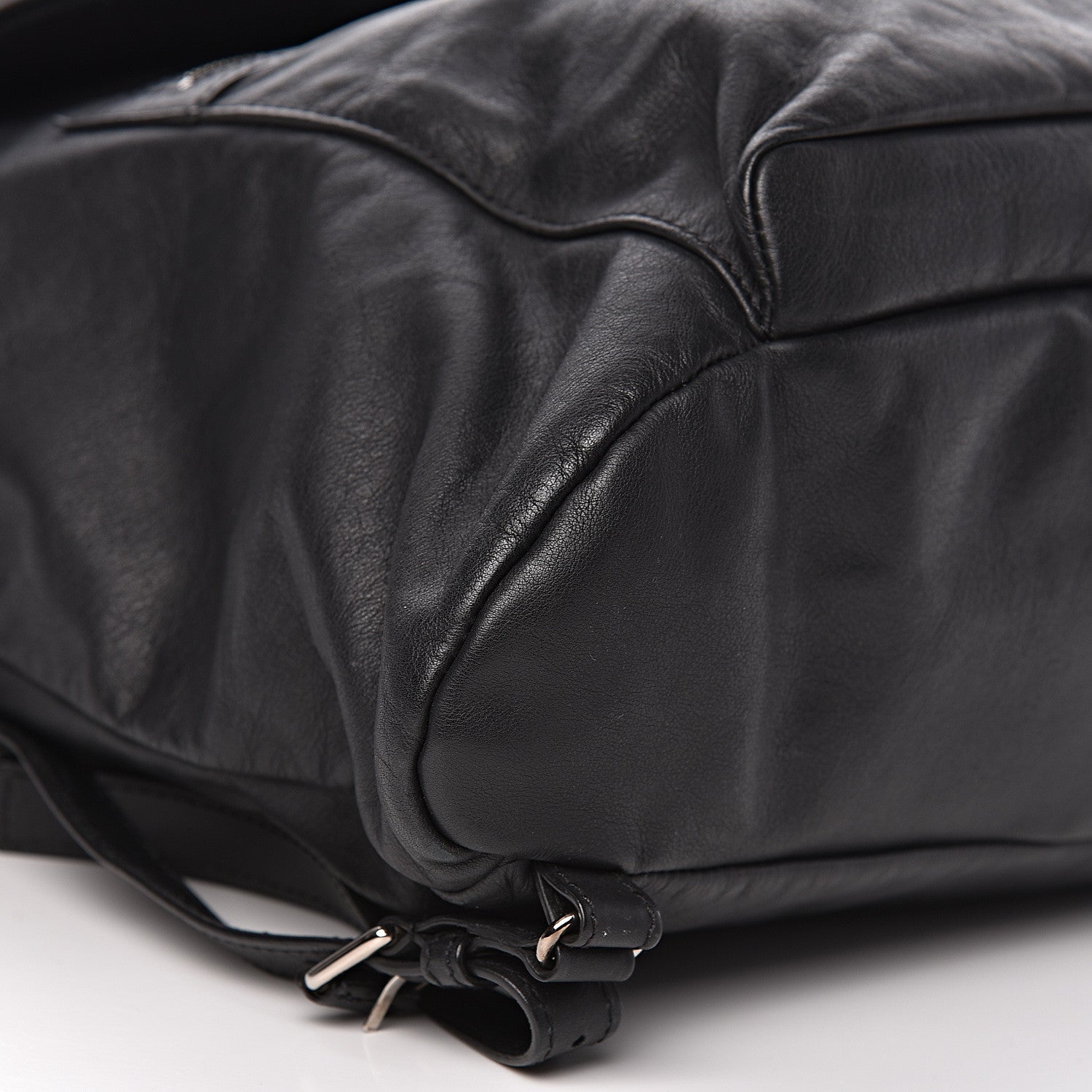Balenciaga Agneau Classic Hardware S Traveler Backpack Black 12 of 14