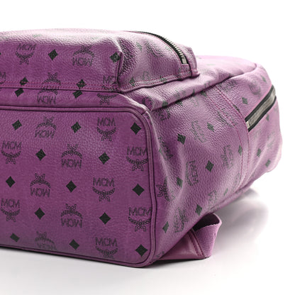 MCM Visetos Studded Medium Backpack Purple 9 of 9