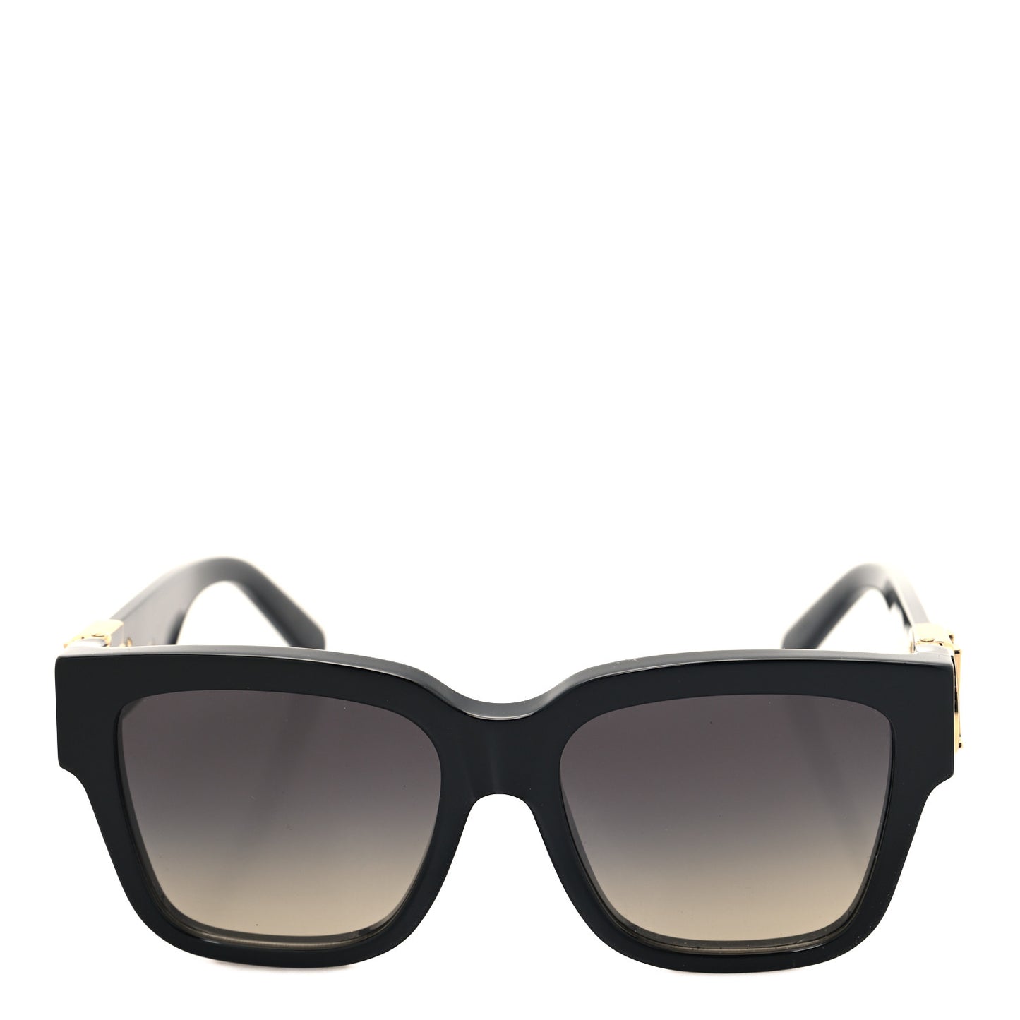 Acetate LV Link PM Square Sunglasses Z1566W Black