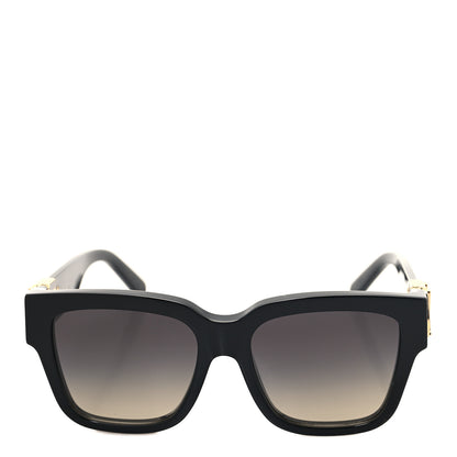 Louis Vuitton Acetate LV Link PM Square Sunglasses Z1566W Black 2 of 8