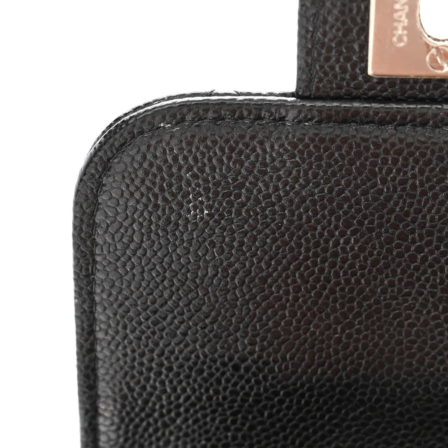 Chanel Caviar Quilted Classic Phone Holder Black 14 of 14