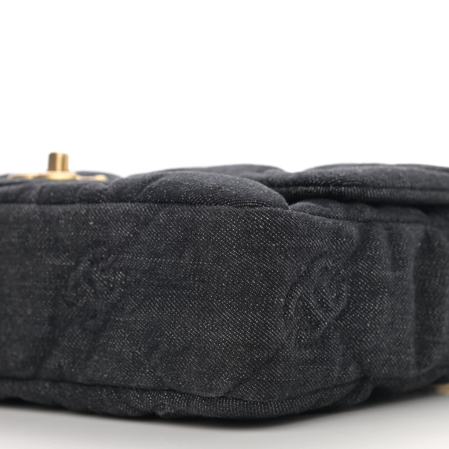 Chanel Denim Quilted Medium Funky Town Flap Black 10 of 10