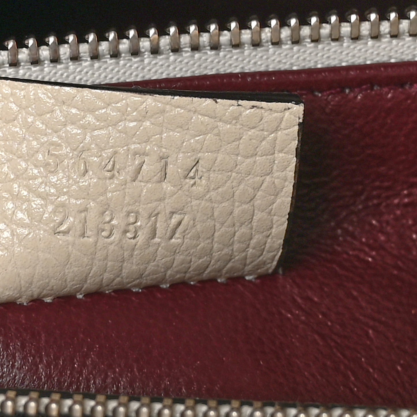 Grainy Calfskin Medium Zumi Top Handle Bag Mystic White