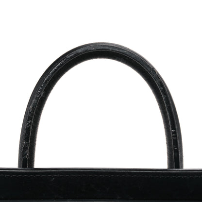 Celine Drummed Calfskin Nubuck Nano Tri-Color Luggage Ruby 18 of 19