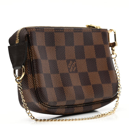 Louis Vuitton Damier Ebene Mini Pochette Accessories 3 of 7