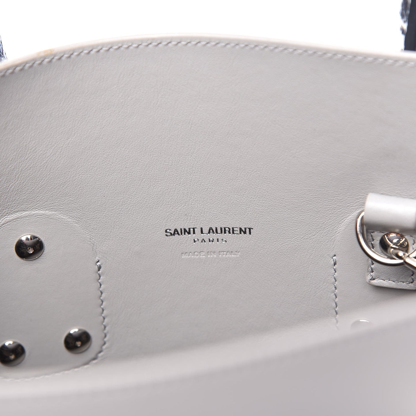 Calfskin Embossed Python Small Sac De Jour Souris