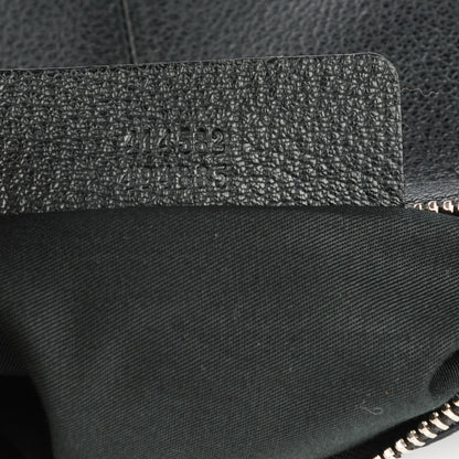 Alexander McQueen Calfskin De Manta Clutch Black 7 of 7