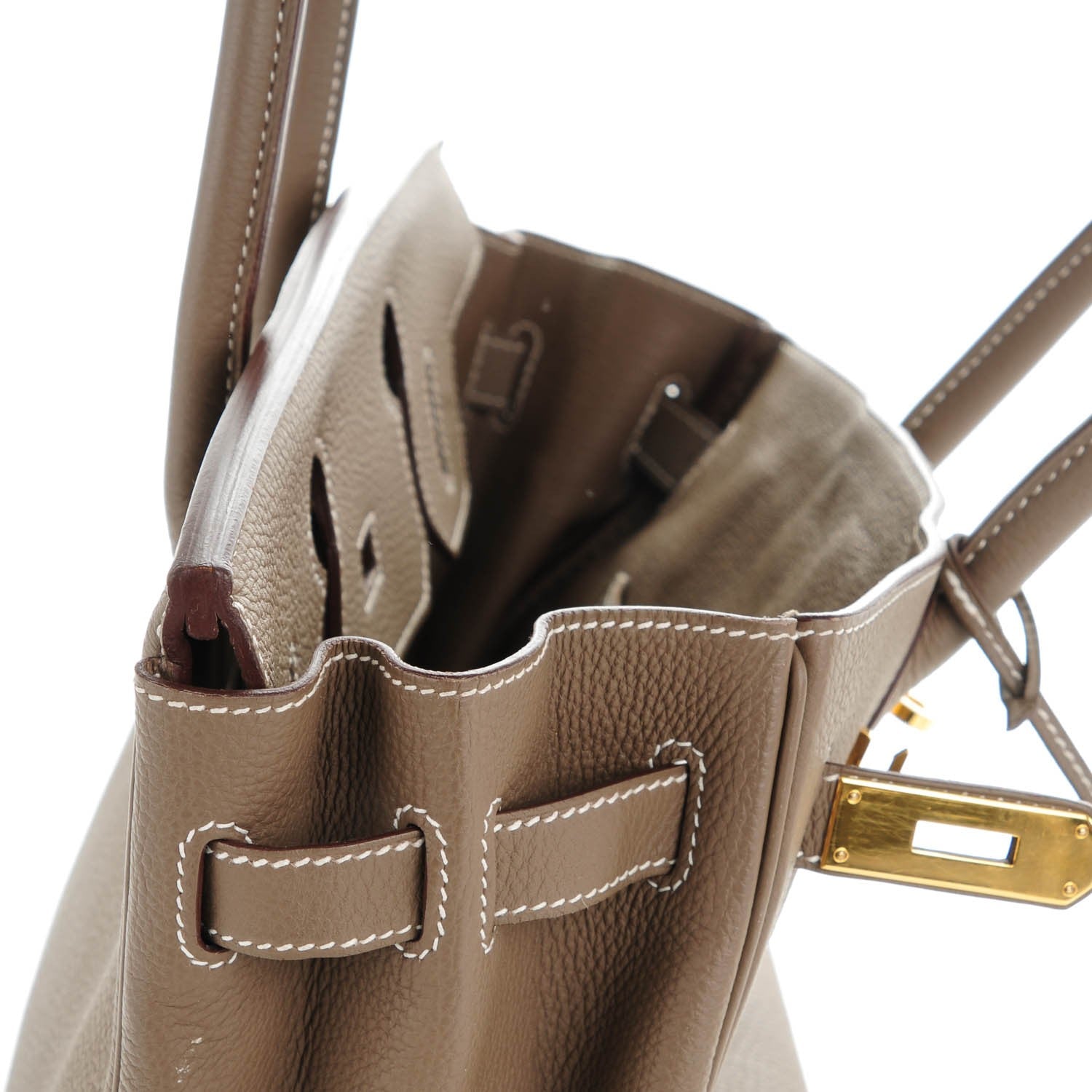 Hermes Togo Birkin 30 Etoupe 11 of 23