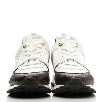 Louis Vuitton Calfskin Monogram Run Away Sneakers 39.5 White 2 of 9