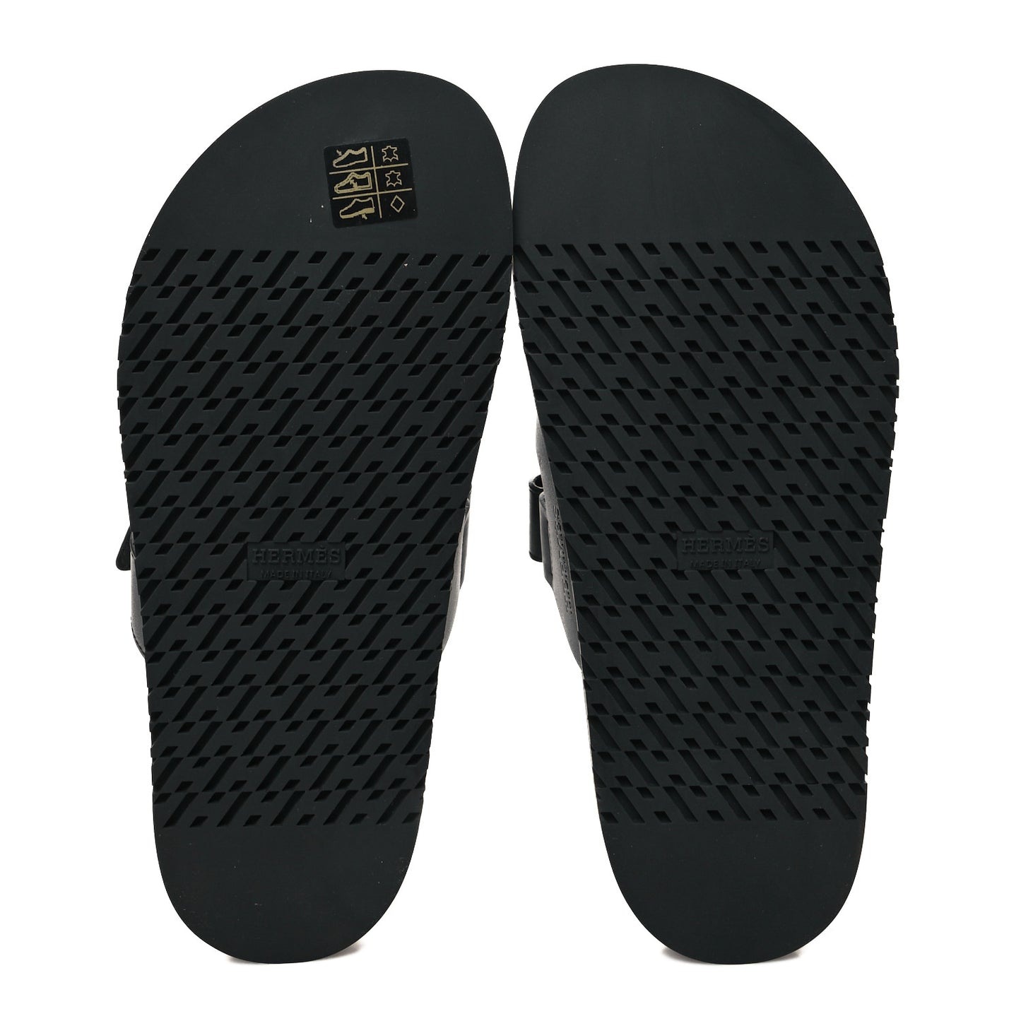 Calfskin Womens Chypre Sandals 38 Black