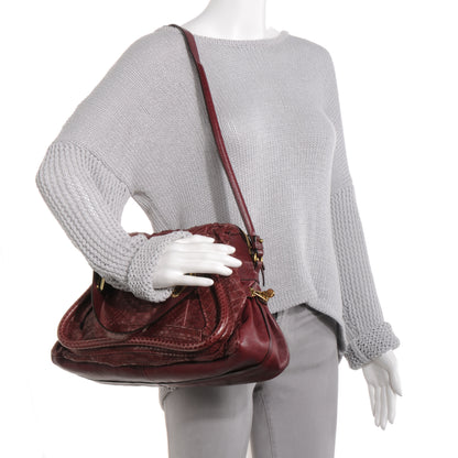 Chloe Python Medium Paraty Plum Purple 2 of 9