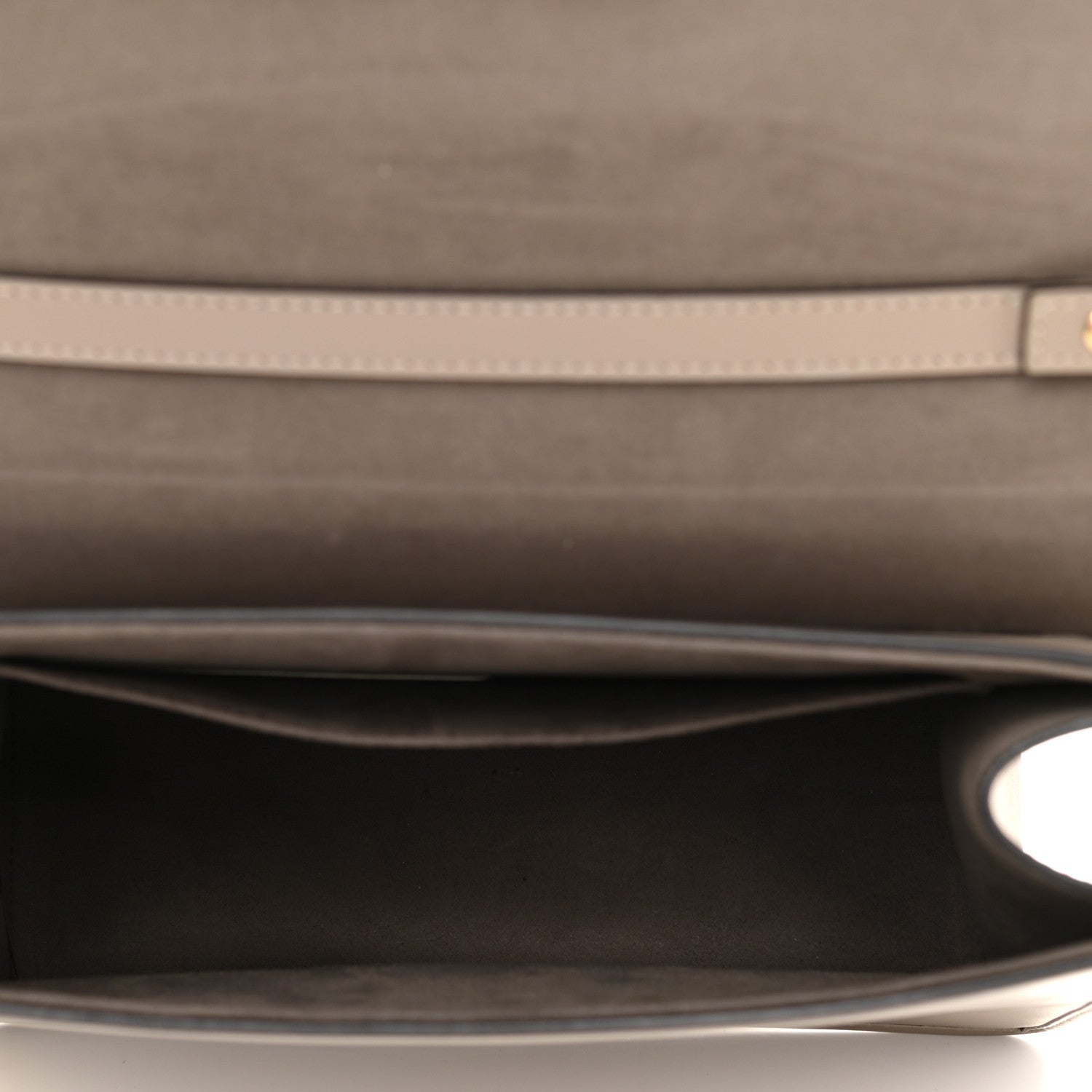 Fendi Vitello Century Opaco F is Fendi Kan I Shoulder Bag Tortora 5 of 11