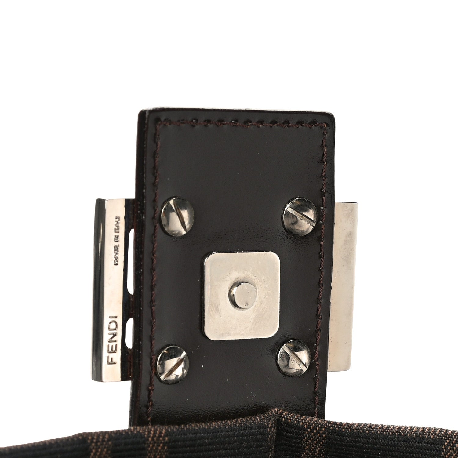 Fendi Zucca Mini Baguette Tobacco 8 of 16