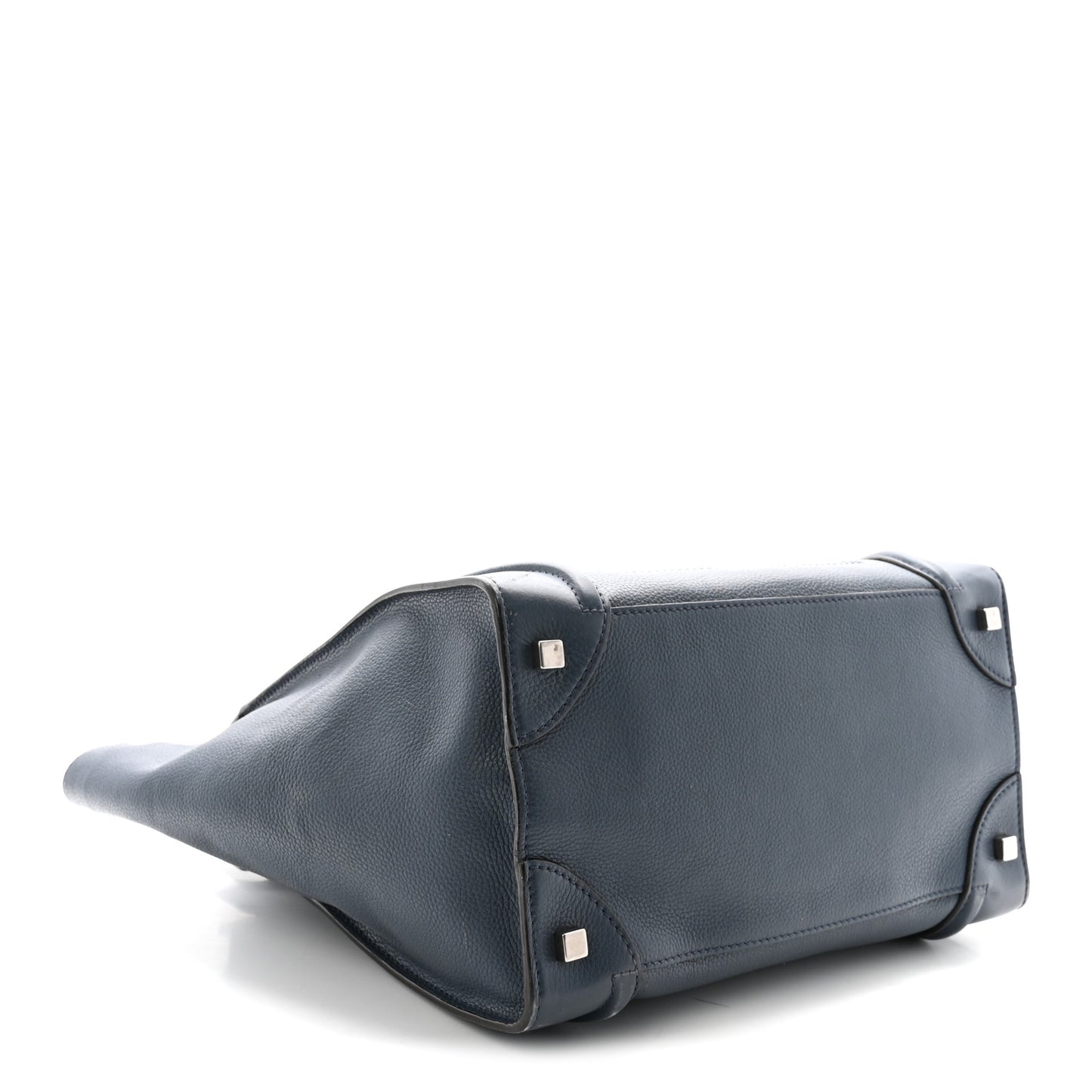 Drummed Calfskin Mini Luggage Orage