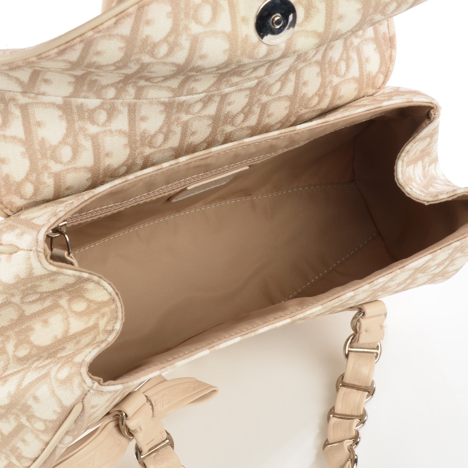 Christian Dior Monogram Romantique Trotter Bag Rose 5 of 9