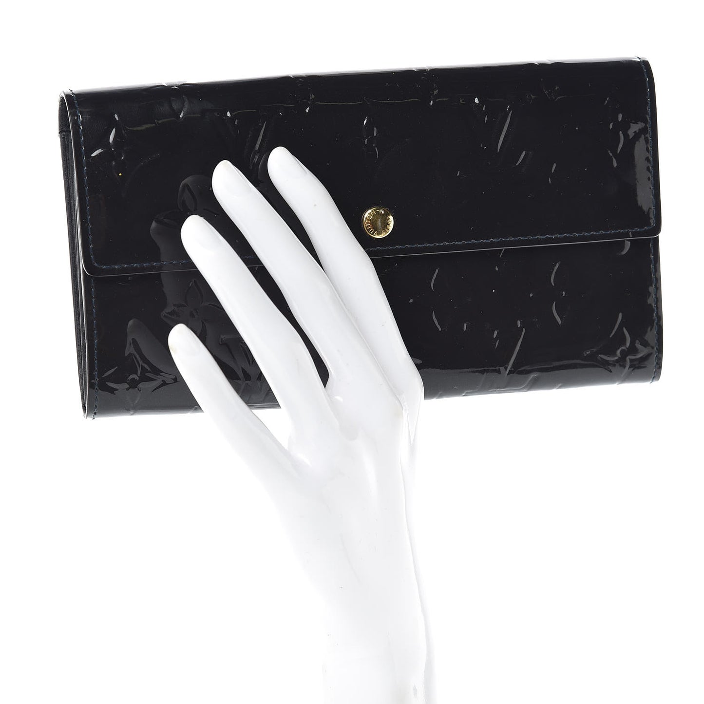 Vernis Sarah Wallet Blue Infini