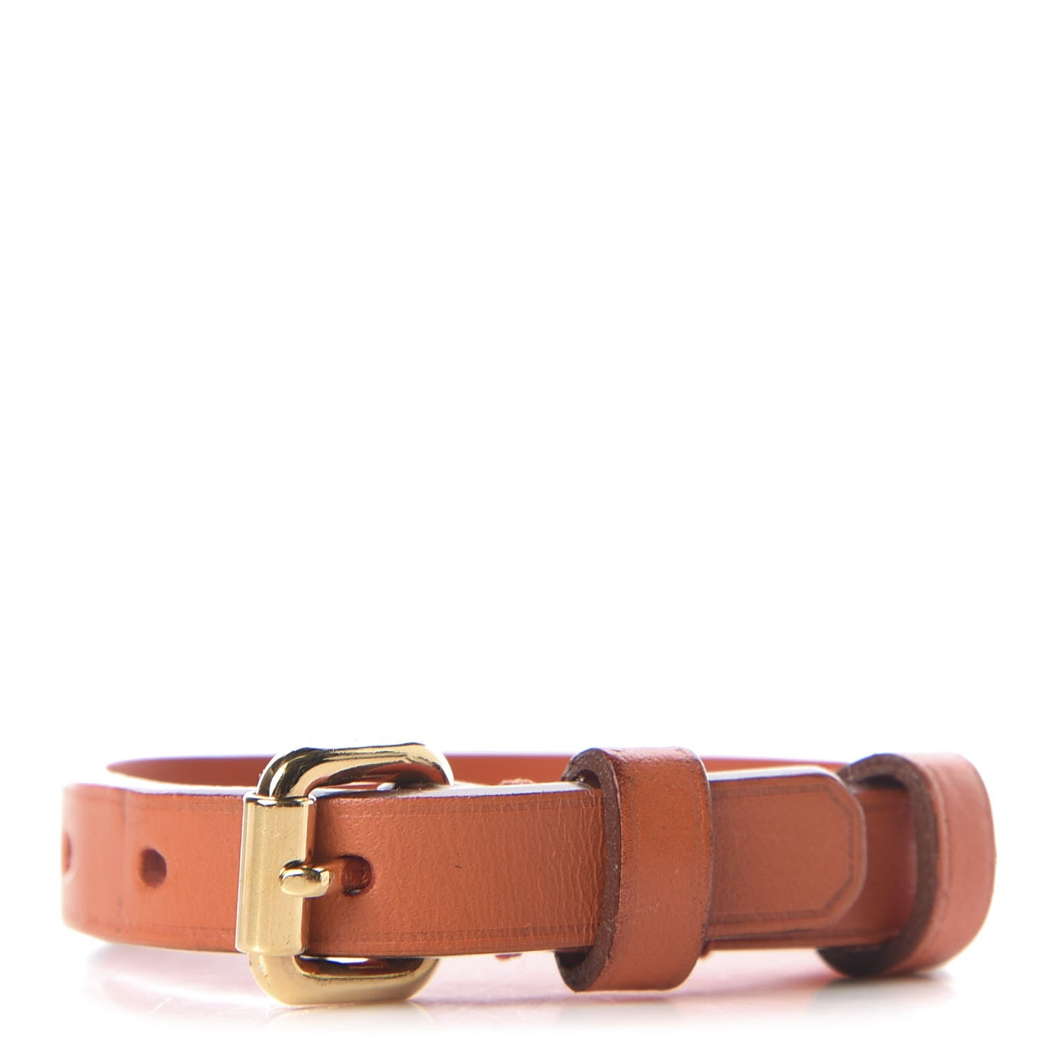 Louis Vuitton Calfskin Stamp It Bracelet 17 Piment 1 of 6