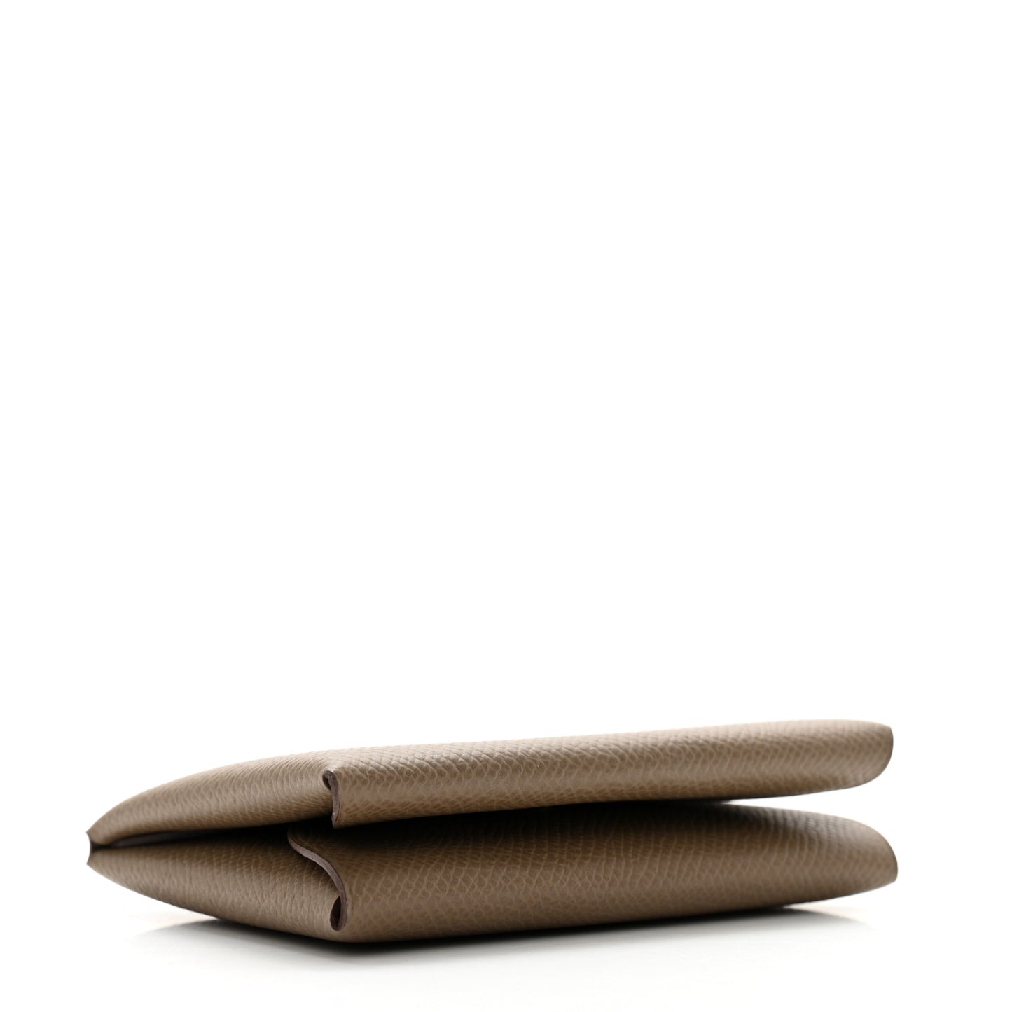 Epsom Calvi Duo Card Case Etoupe