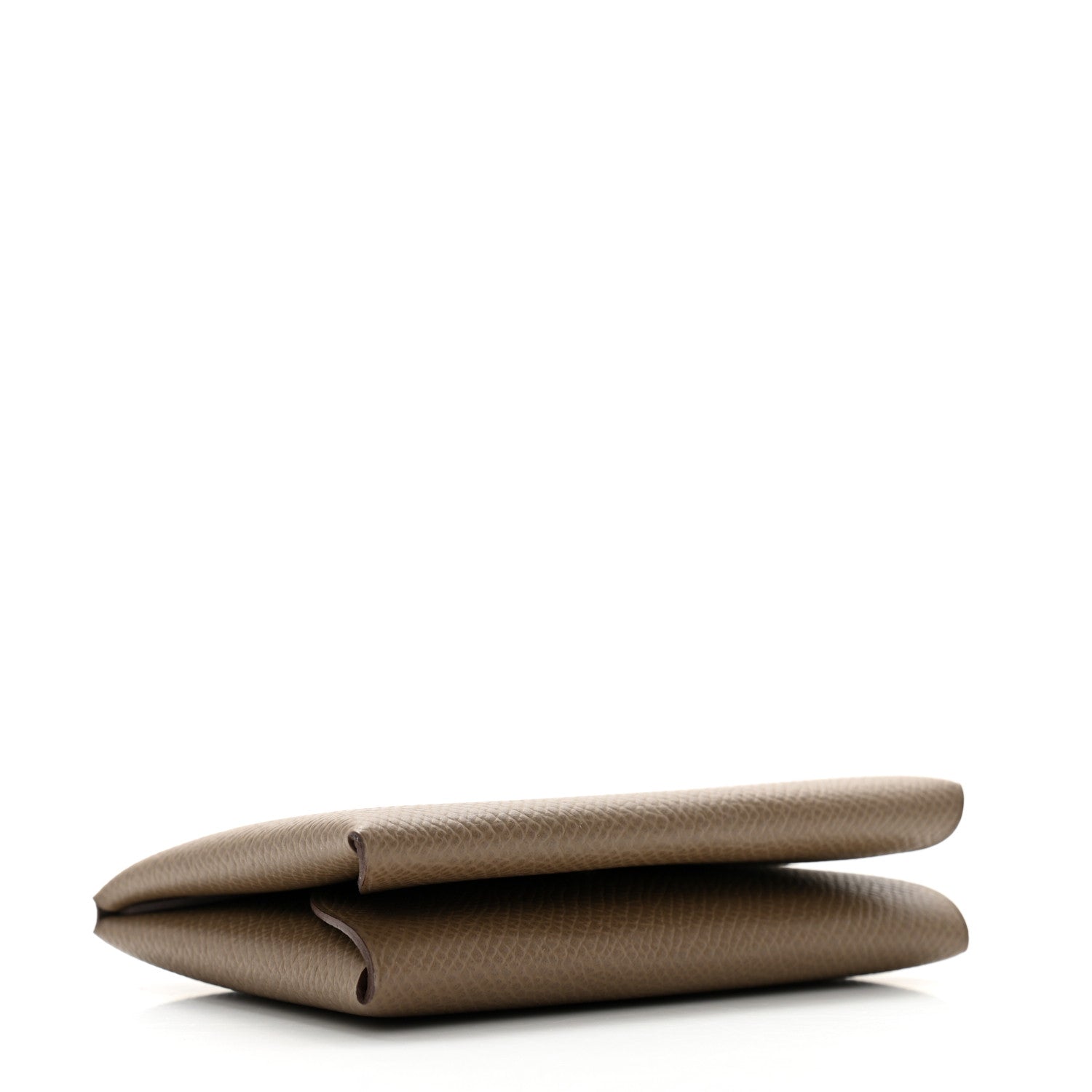 Hermes Epsom Calvi Duo Card Case Etoupe 4 of 7