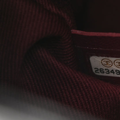 Chanel Caviar Chevron Quilted Mini Coco Handle Flap Black 9 of 11