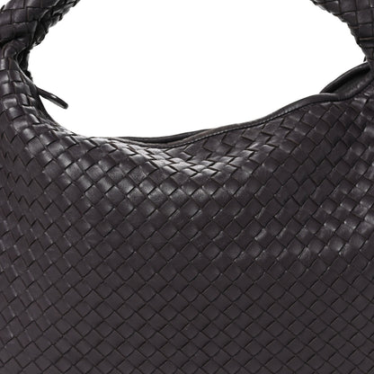 Bottega Veneta Nappa Intrecciato Large Veneta Hobo Ebano 8 of 10
