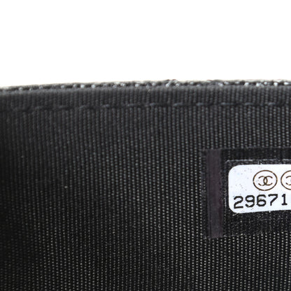 Chanel Caviar Quilted CC Strap Pouch Black 6 of 7