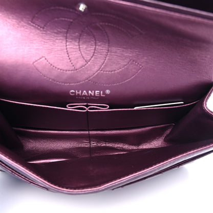 Chanel Metallic Aged Calfskin Quilted 2.55 Reissue 226 Flap Purple 4 of 4