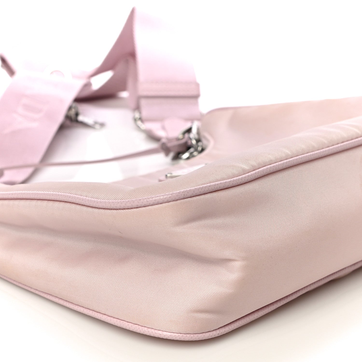 Prada Nylon Re-Edition 2005 Shoulder Bag Alabastro 15 of 16