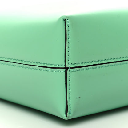 Salvatore Ferragamo Calfskin Trifolio Shoulder Bag Light Green 11 of 13