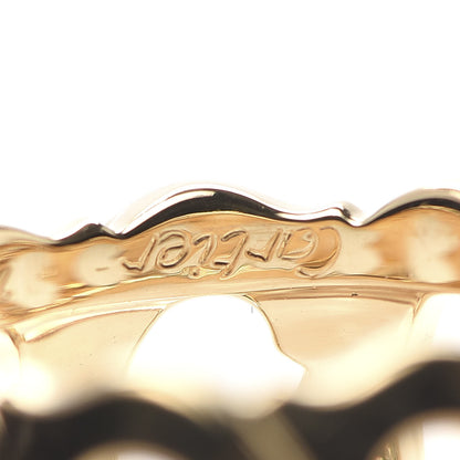 Cartier 18K Yellow Gold Diamond 13mm C De Ring 50 5.25 6 of 6