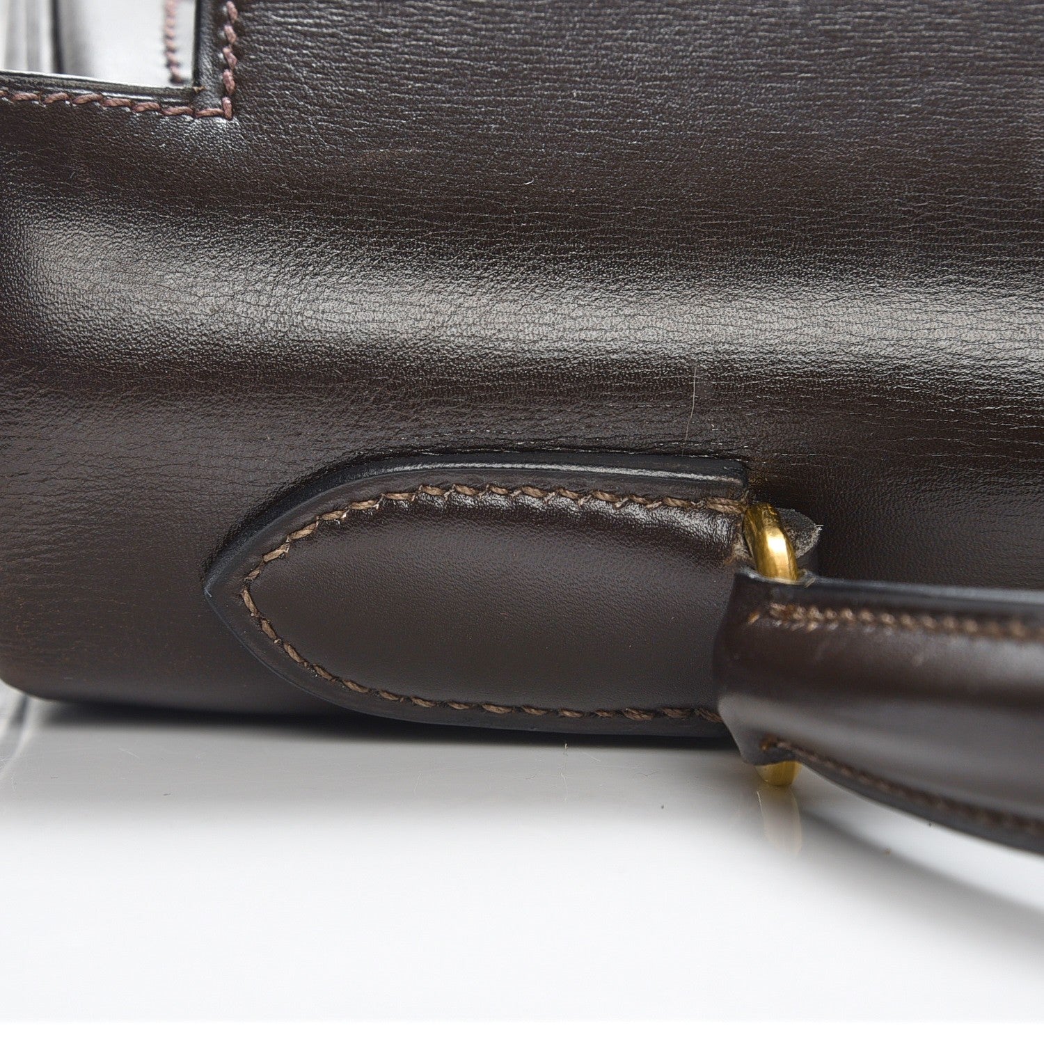 Hermes Box Kelly Retourne 32 Chocolate 11 of 22