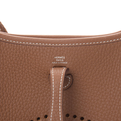 Hermes Taurillon Clemence Evelyne TPM Gold 6 of 11