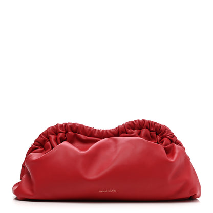 Mansur Gavriel Lambskin Cloud Clutch Flamma 1 of 8