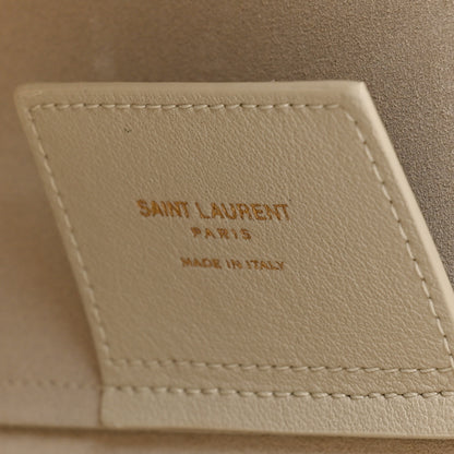 Saint Laurent Calfskin Large Shopping Tote Crema Soft 8 of 15
