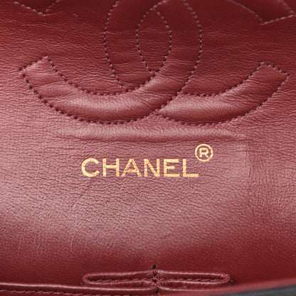 Chanel Lambskin Quilted Medium Double Flap Black 6 of 11