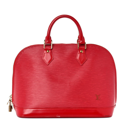 Louis Vuitton Epi Alma PM Castillan Red 1 of 22