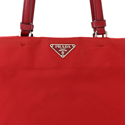 Prada Tessuto Nylon Tote Red 8 of 11