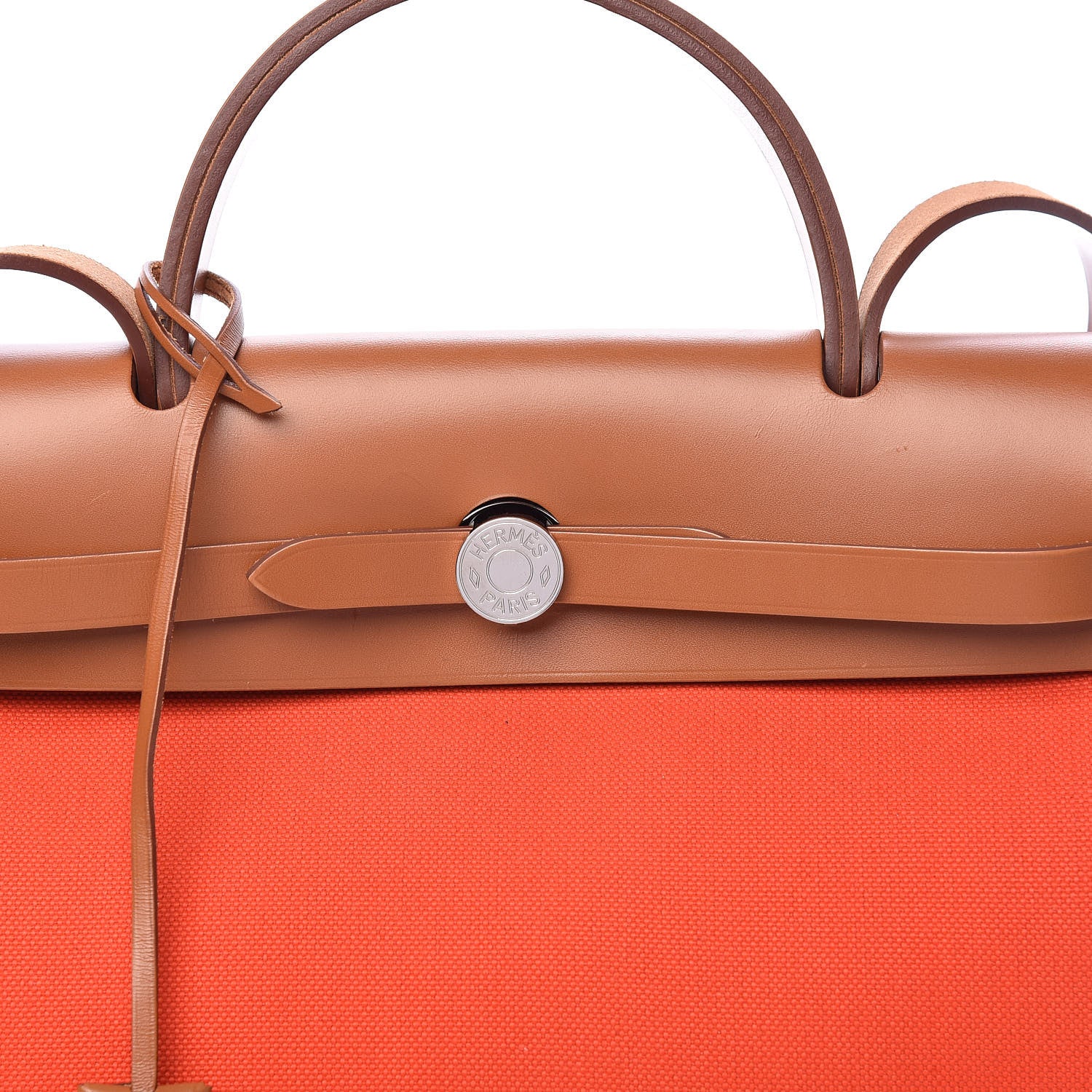 Hermes Vache Hunter Toile Herbag Zip 31 PM Bougainvillea 11 of 16