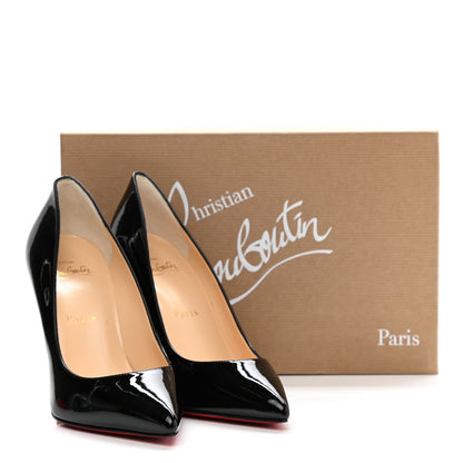 Christian Louboutin Patent Pigalle 100 Pumps 37 Black 8 of 9