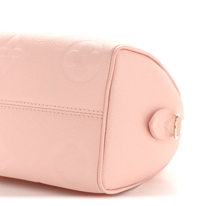 Louis Vuitton Empreinte Monogram Giant Speedy Bandouliere 20 Pink Opale 9 of 11