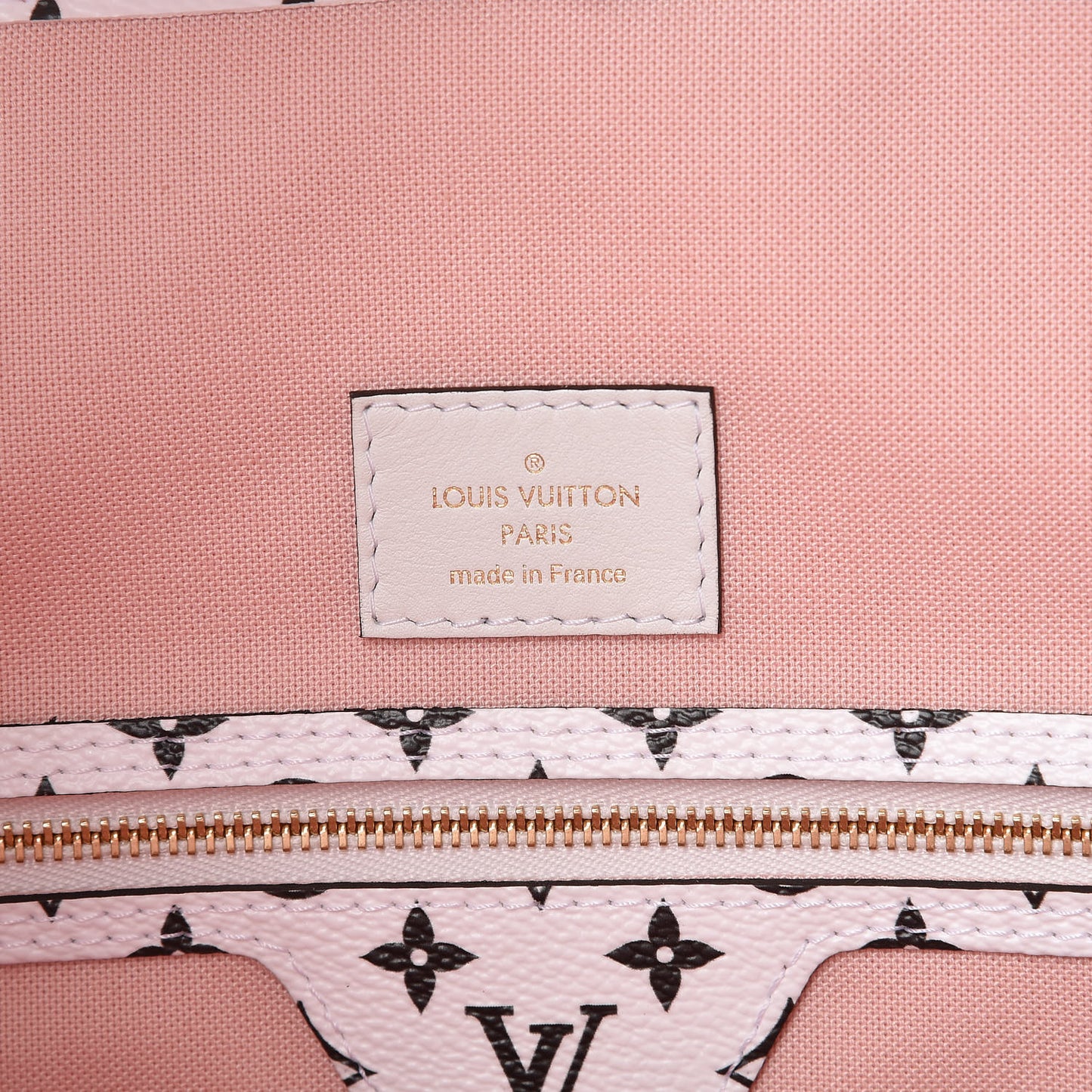 Monogram Giant Neverfull MM Rouge