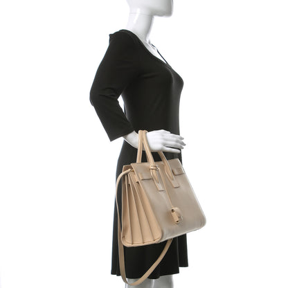 Saint Laurent Calfskin Small Sac De Jour Nude Powder 2 of 13