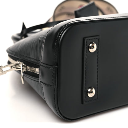 Louis Vuitton Epi Jacquard Alma BB Black 8 of 10